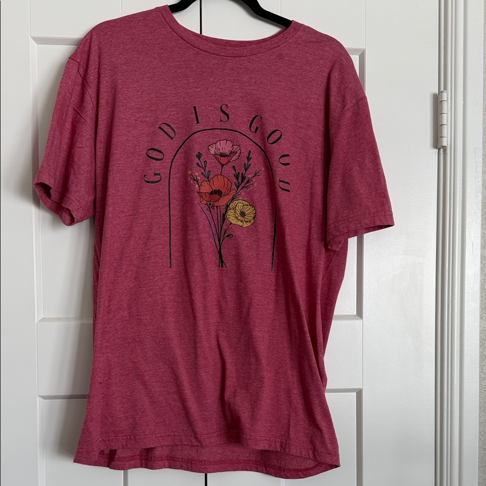 Gildan Softstyle Heather Red T-Shirt